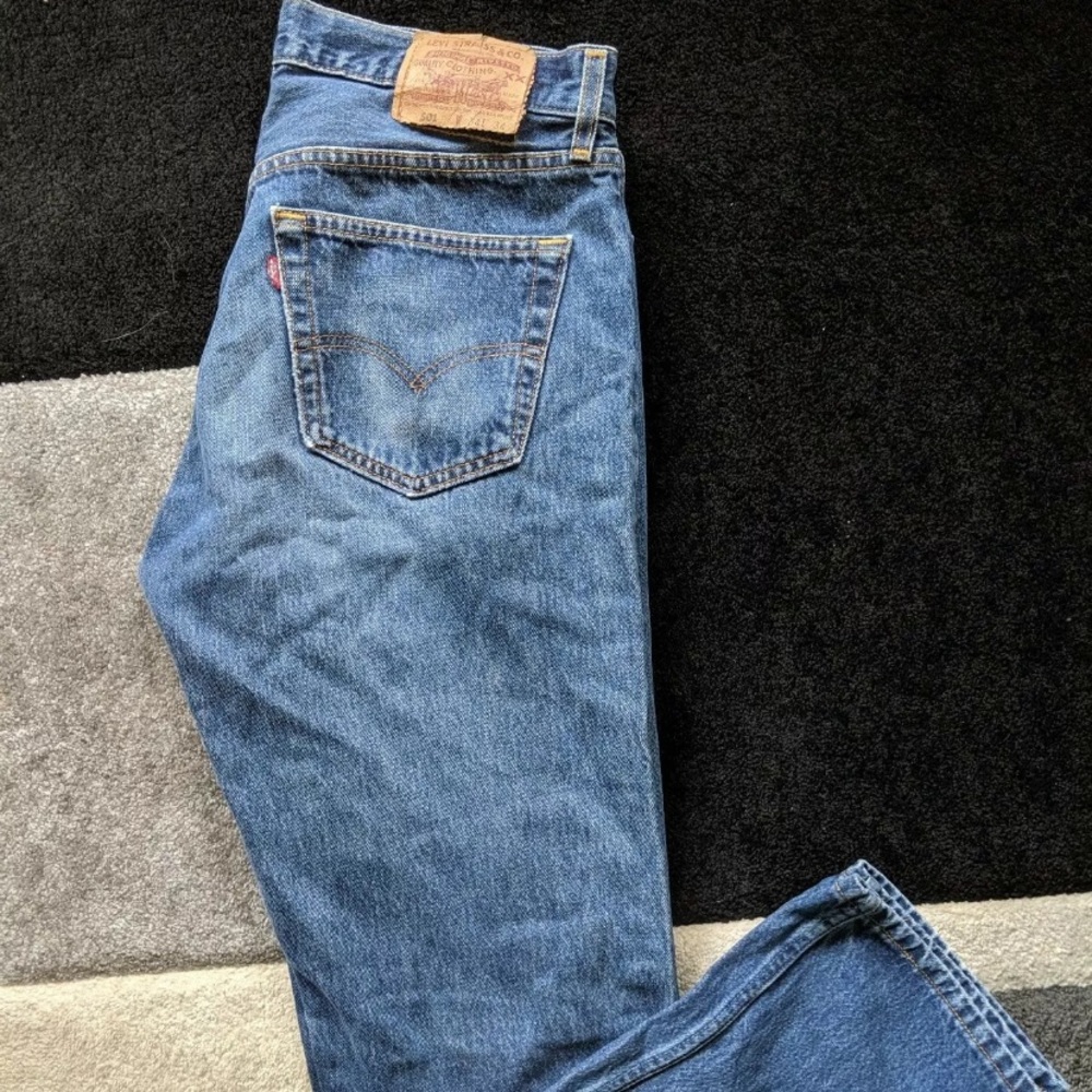 Vintage 1990's Levi's 501 Button Fly Jeans 34X34